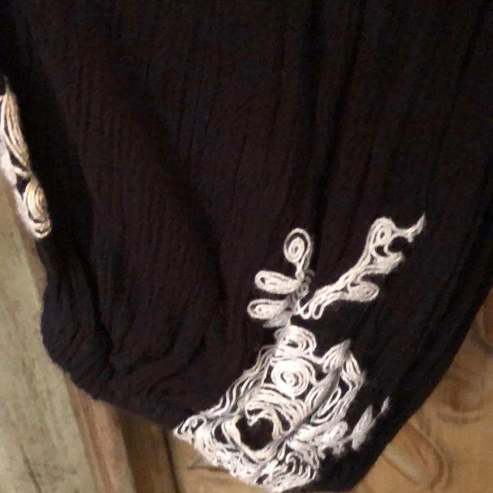 Free People Emma Austin Embroidered Swing Dress